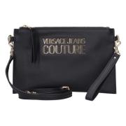 Tassen.. Zwart Versace Jeans Couture , Black , Dames