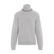 Kasjmier Raglan Mouwen Gebreide kleding Etro , Gray , Heren