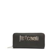 Zwarte Portemonnee voor Vrouwen Just Cavalli , Black , Dames