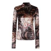 Stijlvolle Turtle Neck Top Etro , Multicolor , Dames