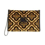 Paisley Grote Clutch Tas Etro , Multicolor , Dames