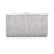 Stijlvolle Zwarte Clutch Tas Aquazzura , Gray , Dames