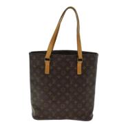 Pre-owned Canvas totes Louis Vuitton Vintage , Brown , Dames