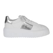 Gestreepte Sneakers Hogan , White , Dames