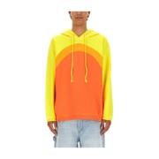 Regenboog hoodie voor mannen ERL , Orange , Heren