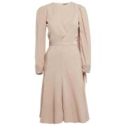 Pre-owned Fabric dresses Alexander McQueen Pre-owned , Beige , Dames