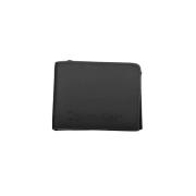 Elegante zwarte leren RFID-portemonnee Calvin Klein , Black , Unisex