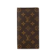 Pre-owned Canvas wallets Louis Vuitton Vintage , Brown , Dames