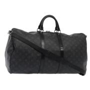 Pre-owned Canvas louis-vuitton-bags Louis Vuitton Vintage , Black , Da...