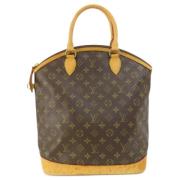 Pre-owned Canvas handbags Louis Vuitton Vintage , Brown , Dames