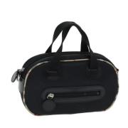 Pre-owned Nylon handbags Burberry Vintage , Black , Dames