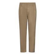 Beige Chino Broek Aw24 Incotex , Beige , Heren