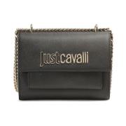 Zwarte schoudertas voor vrouwen Just Cavalli , Black , Dames