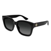 Iconische luxe zonnebrillen voor vrouwen Gucci , Black , Dames