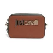 Bruine schoudertas voor vrouwen Just Cavalli , Brown , Dames