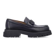 Florian Leren Instaploafers met Iconische Gancini-details Salvatore Fe...