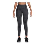 Dames Logo Leggings Nike , Black , Dames