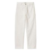 Pierce Pant Straight Lange broek Carhartt Wip , White , Dames