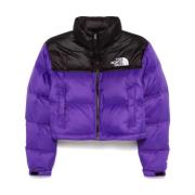 Paarse Winterjassen The North Face , Purple , Dames