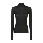 Zwarte Coltrui Gebreide Kleding voor Vrouwen Sportmax , Black , Dames