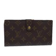 Pre-owned Canvas wallets Louis Vuitton Vintage , Brown , Dames