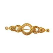 Pre-owned Metal dior-jewelry Dior Vintage , Yellow , Dames