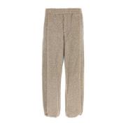 Twee-Tinten Katoenmix Joggers Wooyoungmi , Beige , Heren