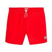 Rode zwemshorts - Stijlvol en comfortabel Jott , Red , Heren