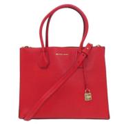 Pre-owned Leather handbags Michael Kors Pre-owned , Red , Dames