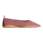 Rode Ballet Flats Hoff , Pink , Dames