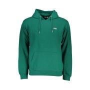 Groen hoodie met geborsteld oppervlak Fila , Green , Heren