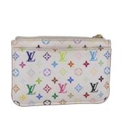 Pre-owned Canvas wallets Louis Vuitton Vintage , White , Dames