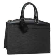 Pre-owned Leather louis-vuitton-bags Louis Vuitton Vintage , Black , D...