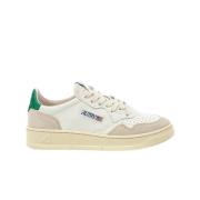 Witte Leren Sneakers voor Vrouwen Autry , White , Dames