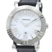 Pre-owned Stainless Steel watches Tiffany & Co. Pre-owned , White , Da...