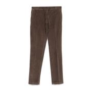 Bruine Corduroy Broek Trekkoord Taille Circolo 1901 , Brown , Heren