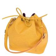 Pre-owned Leather louis-vuitton-bags Louis Vuitton Vintage , Yellow , ...