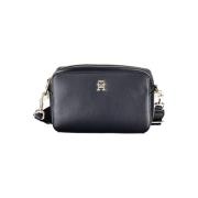 Blauwe Polyester Schoudertas met Verstelbare Band Tommy Hilfiger , Blu...