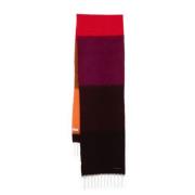 Geborstelde Afwerking Color-Block Sjaal Paul Smith , Multicolor , Dame...