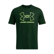 Moderne sport T-shirt met katoen-polyester mix Under Armour , Green , ...