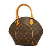 Pre-owned Canvas handbags Louis Vuitton Vintage , Brown , Dames