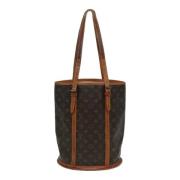 Pre-owned Canvas louis-vuitton-bags Louis Vuitton Vintage , Brown , Da...