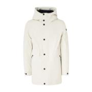 Drijvende Parka Jas in Geel RRD , Beige , Heren