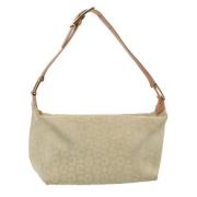 Pre-owned Suede handbags Celine Vintage , Beige , Dames