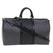 Pre-owned Canvas louis-vuitton-bags Louis Vuitton Vintage , Black , Da...