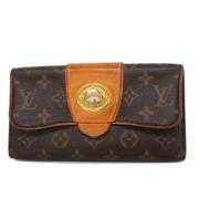 Pre-owned Fabric wallets Louis Vuitton Vintage , Brown , Dames