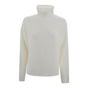 Witte Sweater Collectie Kangra , White , Dames