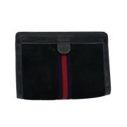 Pre-owned Suede gucci-bags Gucci Vintage , Black , Dames