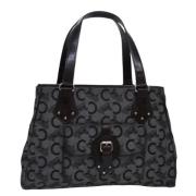 Pre-owned Canvas totes Celine Vintage , Gray , Dames