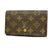 Pre-owned Fabric wallets Louis Vuitton Vintage , Brown , Dames